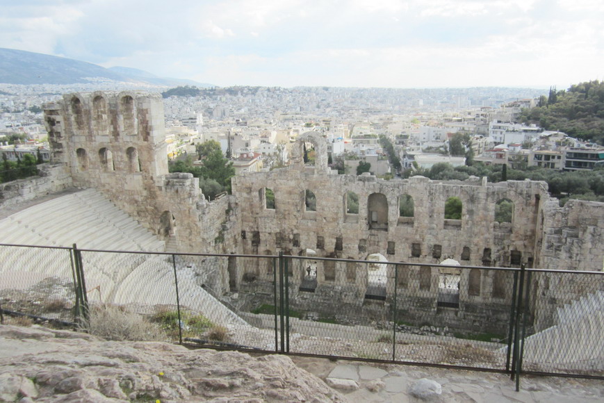 Theatre of Dionysos bei der Akropolis