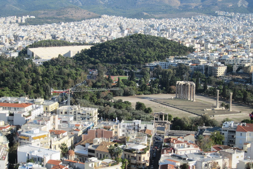 Athen mit Marmorstadion