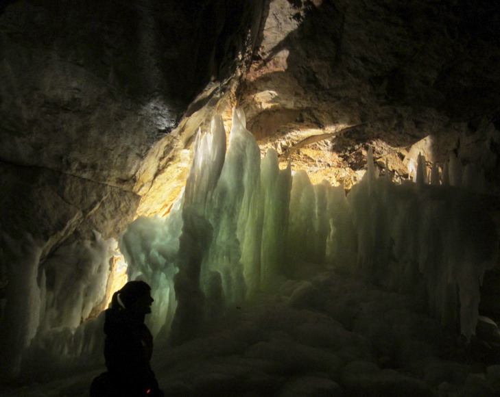 Eishöhle in Obertraun
