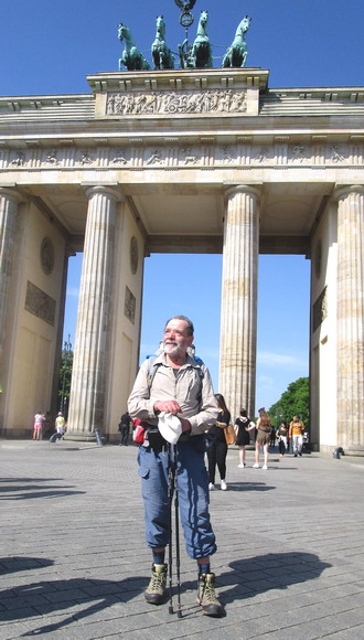 Rudi am Brandenburger Tor