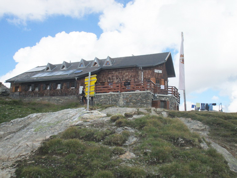Badener Hütte 2608 m.