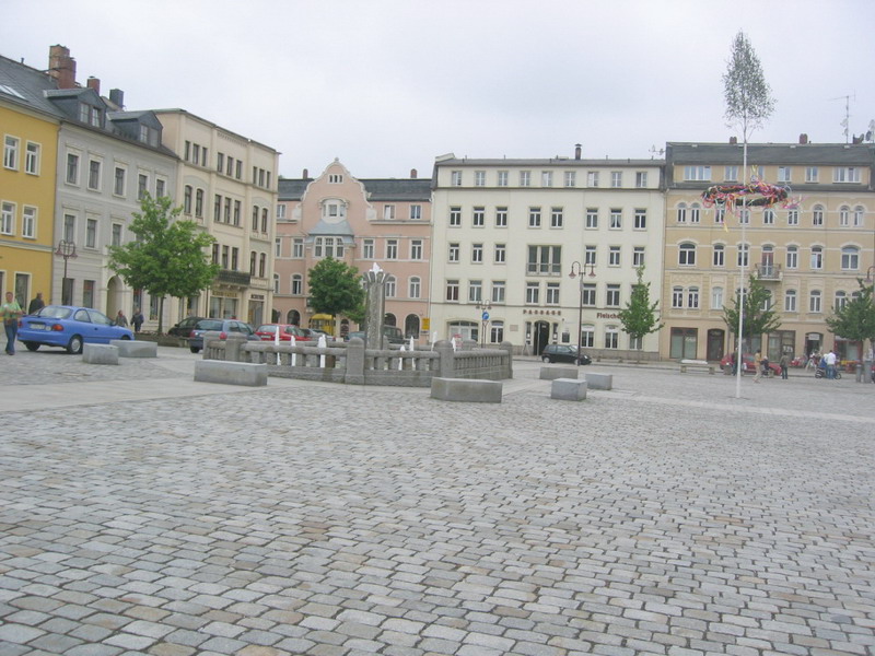 Marktplatz von Sebnitz