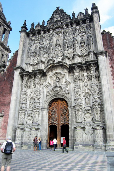 Fassadenteil der Kathedrale