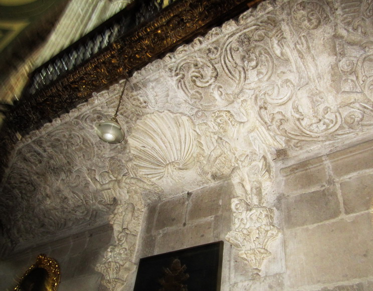 Jakobsmuschel, Kathedrale erbaut von Spanien