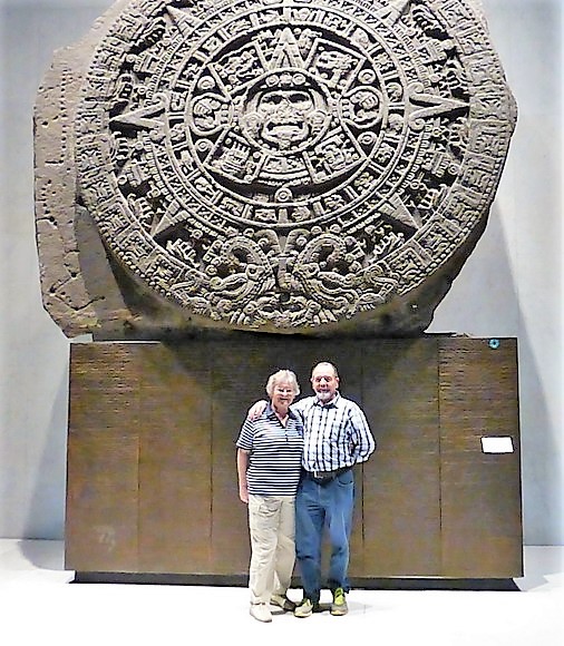 National Museum Sonnen+Kalender Scheibe der Mayas