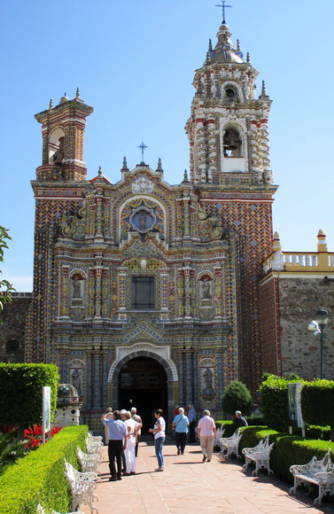 Kirche Acatepec in Atlixco