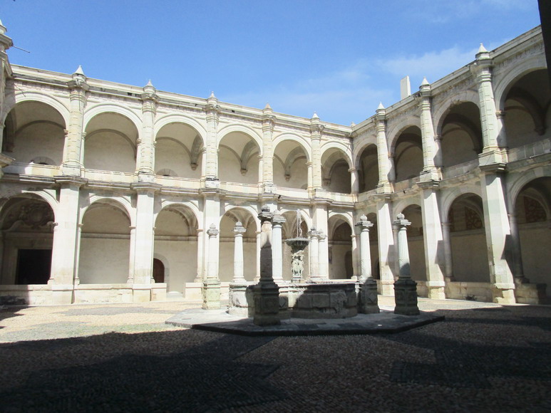 Museumsinnenhof in Qaxaca