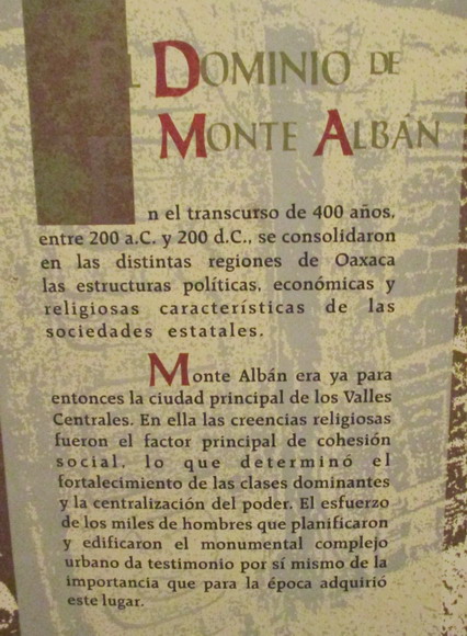 Monte Alba. Erbaut 200 vor und bis 200 nach Christi