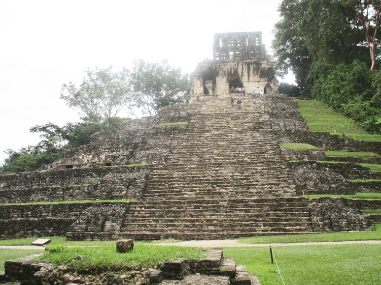 Maya Ausgrabung in Palenque