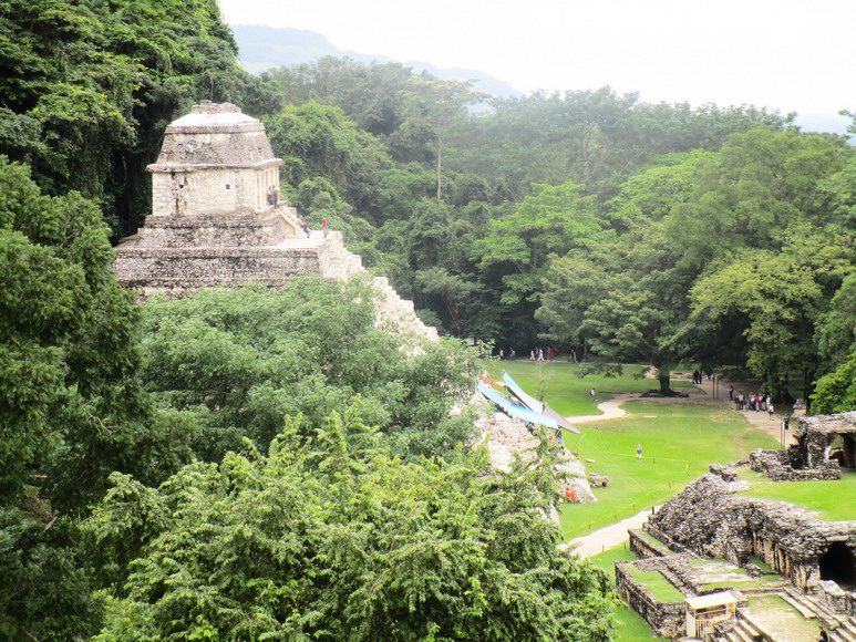 Maya Anlage in Palenque.