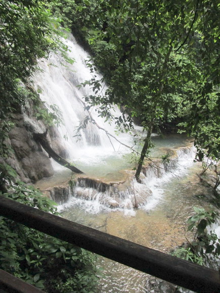 Die Gegend um die Maya Stätte Palenque heißt Großes Wasser.