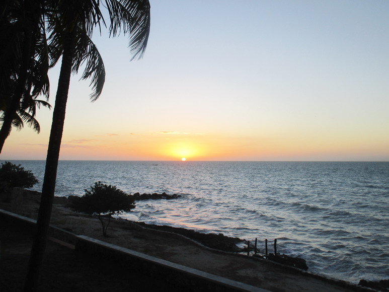 Sonnenuntergang im Golf von Mexiko
