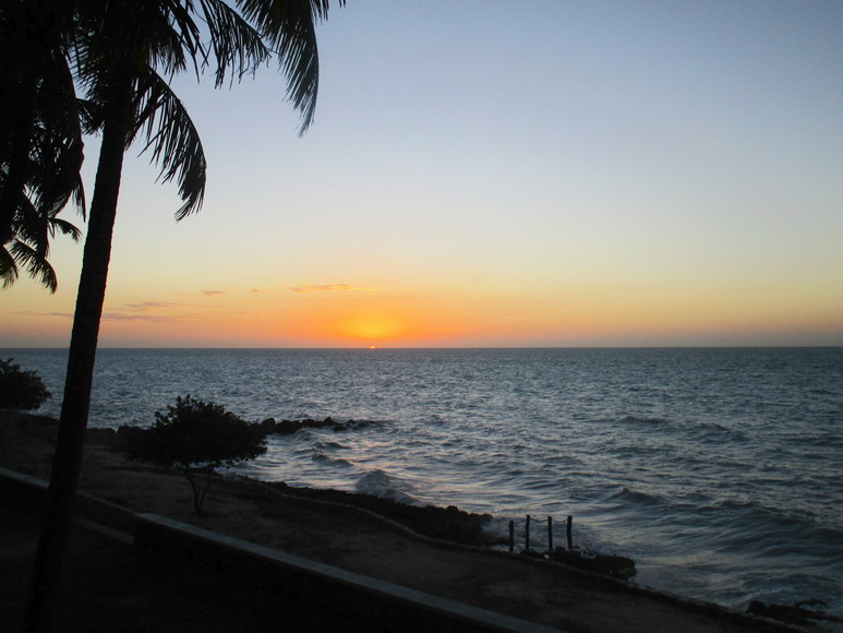 Sonnenuntergang im golf von Mexiko
