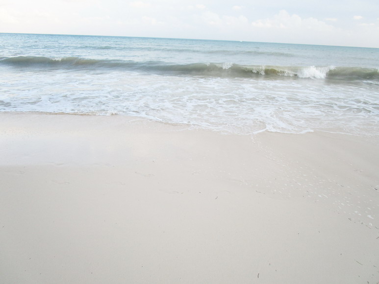 Herrlicher Atlantikstrand mit weißem Sand