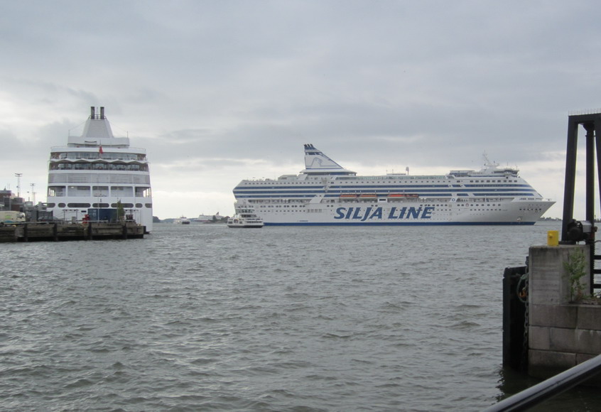 im Hafen von Helsinki