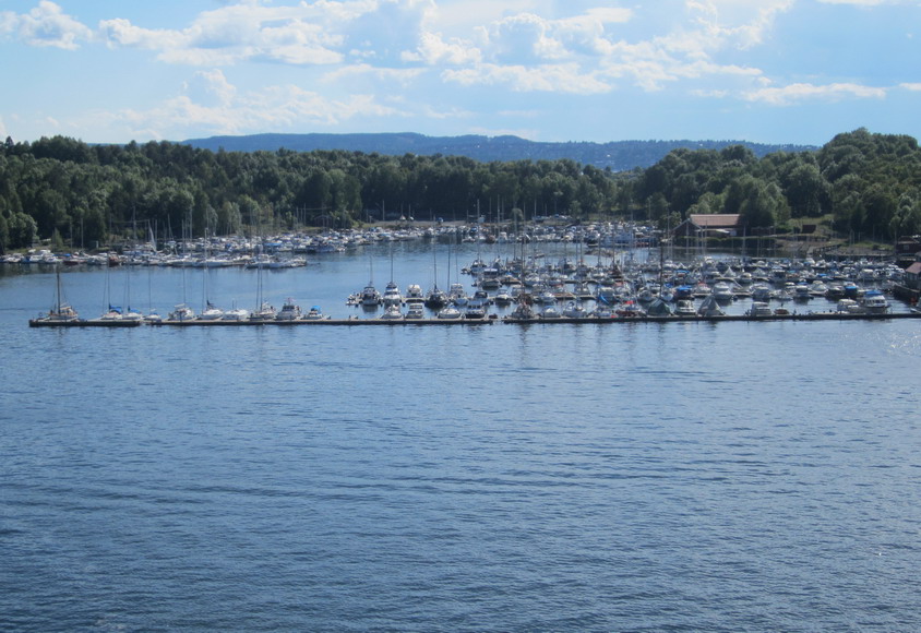 Norweger lieben ihre Boote, einer der Jachthäfen in Oslo