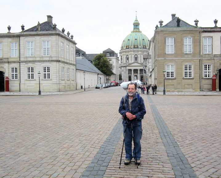 auf dem Platz der königlichen Garde in Kopenhagen