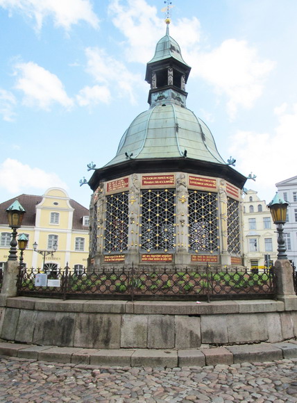 Stadtbrunnen in Wismar