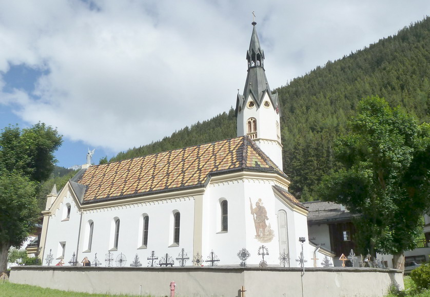 Kirche in Mathon ( Paznauntal )